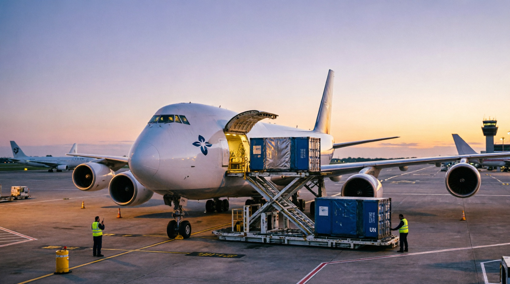 International air freight logistics